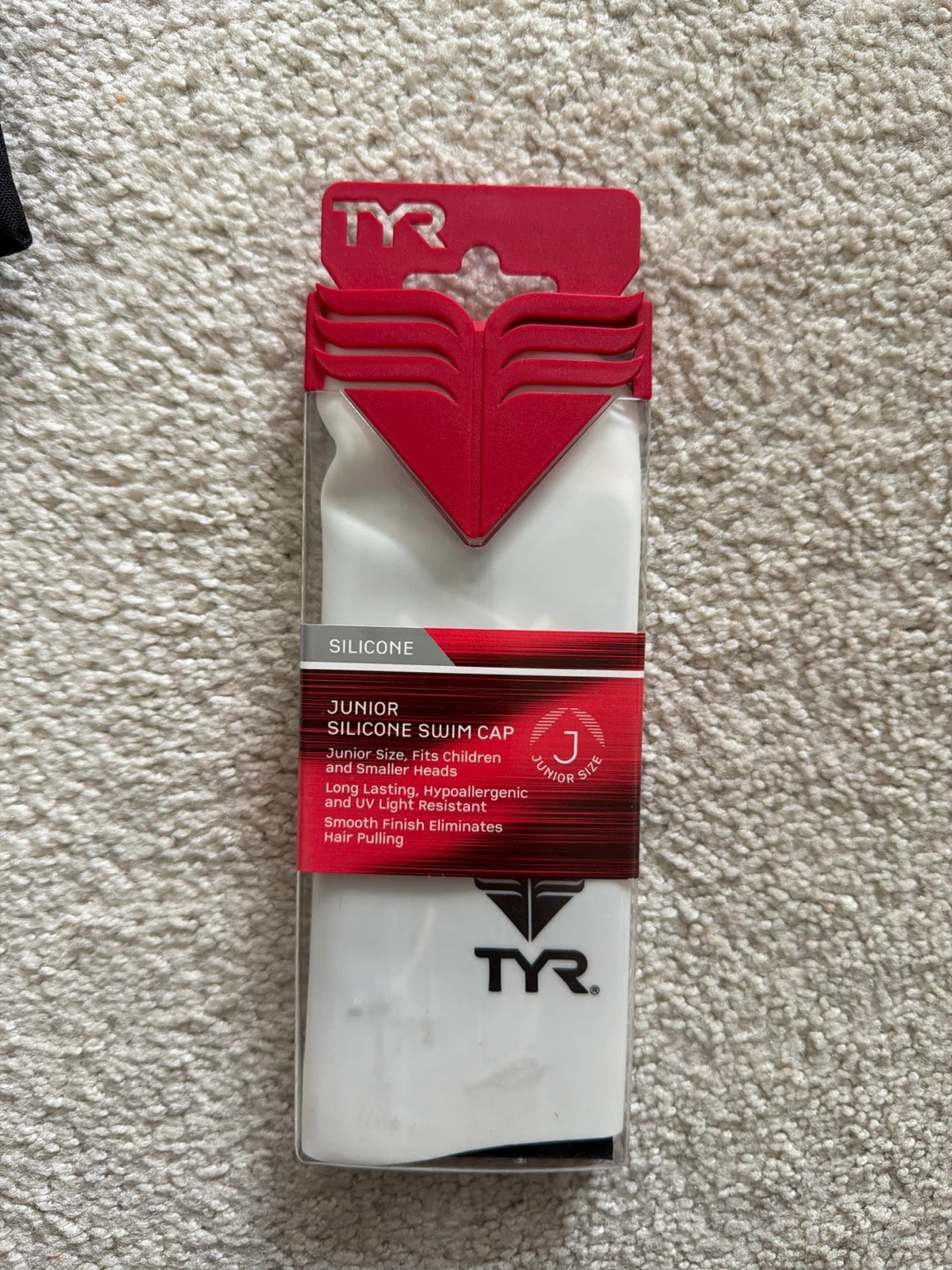 TYR Junior Silicone Swim Cap