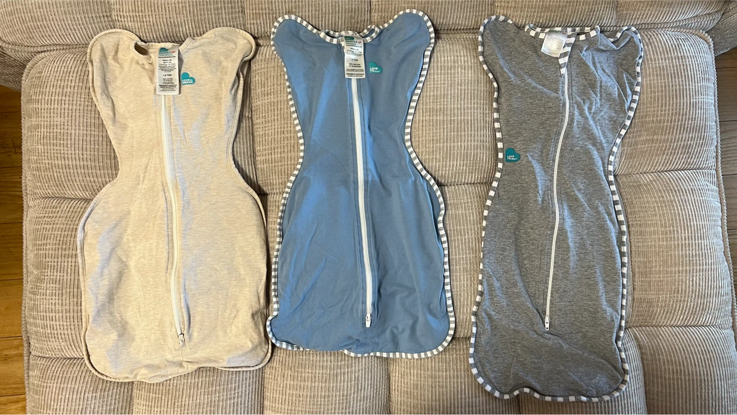 3 Love To Dream Swaddle UP Sleep Bags - Small