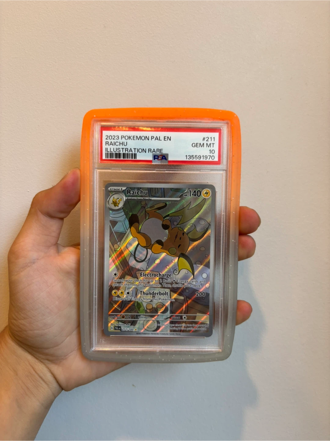 Raichu Paldea Evolved PSA 10 Pokemon