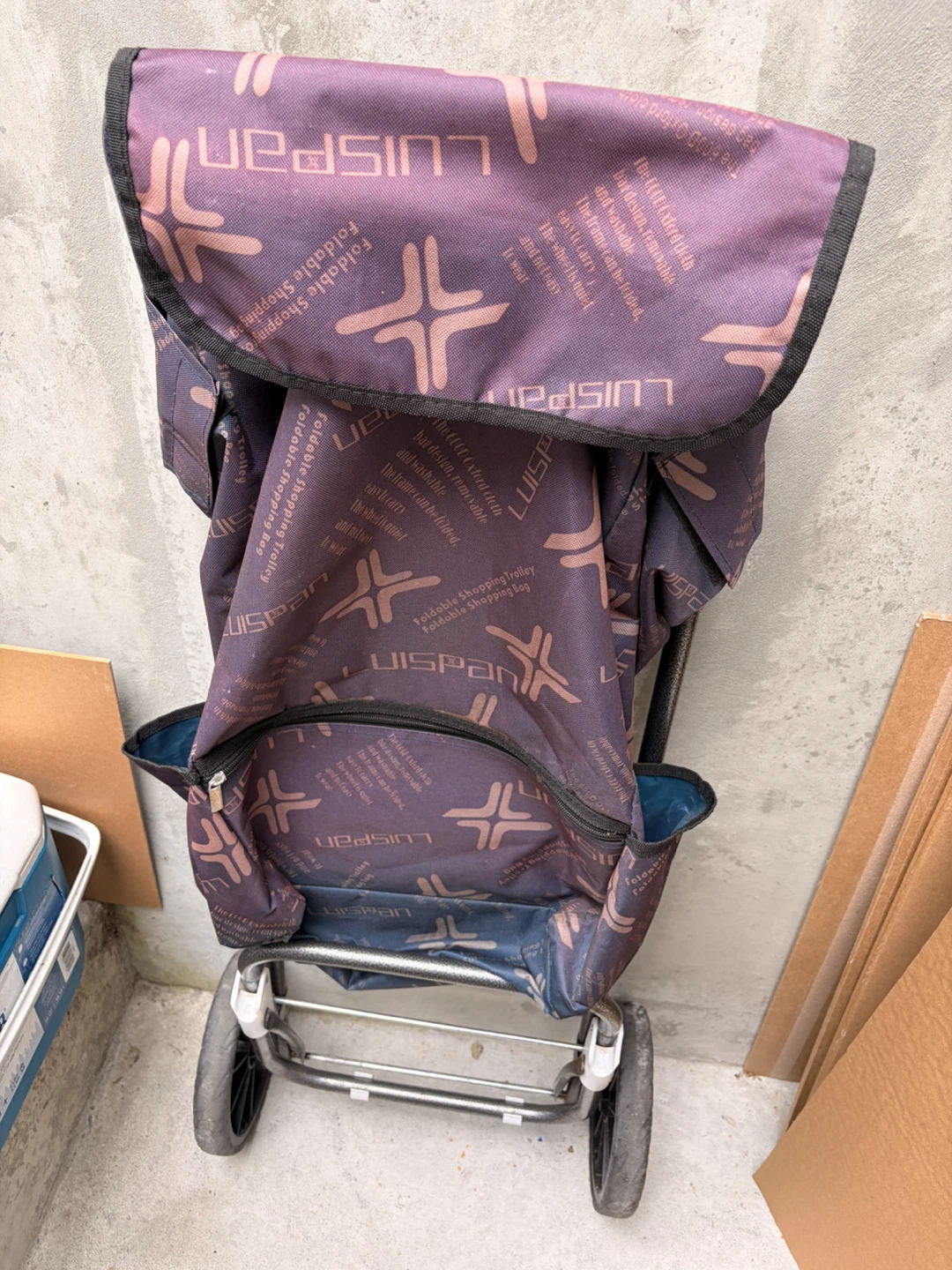 Luispan Foldable Shopping Trolley