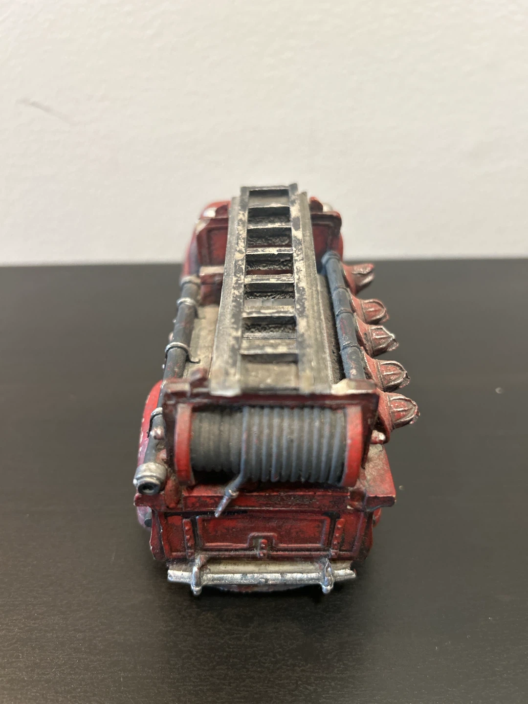 Vintage Style Fire Truck Ornament - photo 3