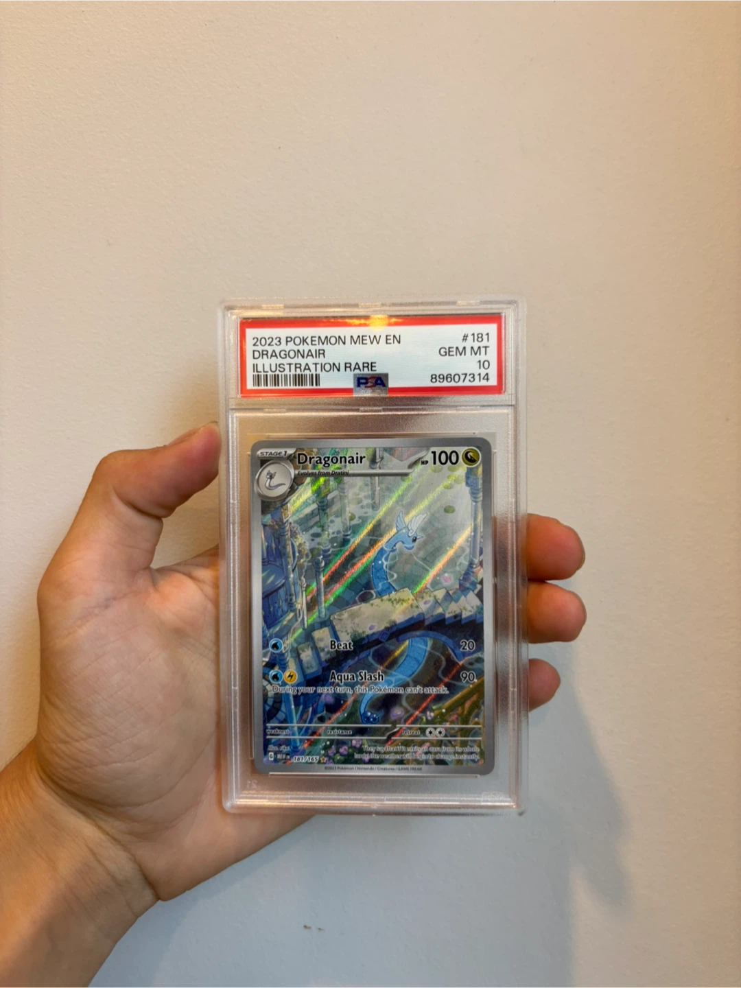 Dragonair 181/165 PSA 10 Pokemon