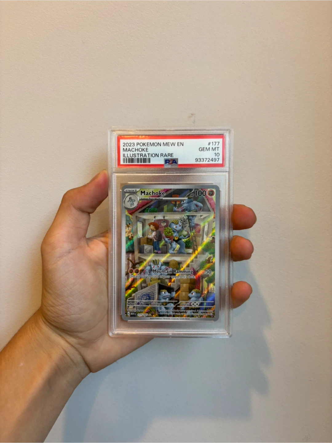 Machoke 177/165 psa 10 pokemon