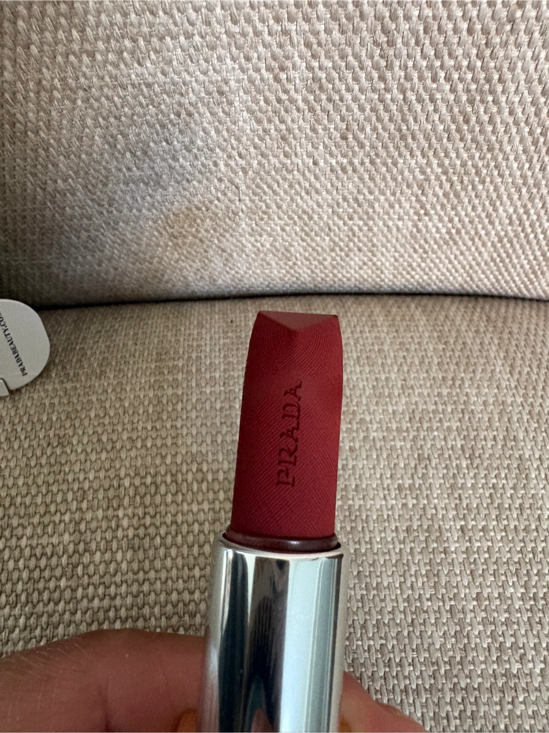 Prada Monochrome Hyper Matte Lipstick B03 Mahogany - photo 2
