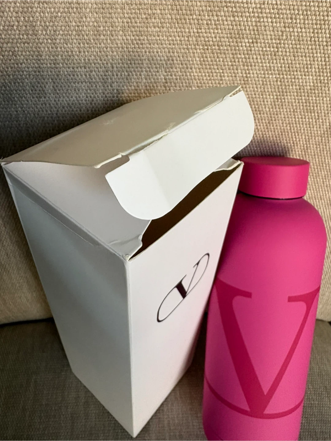 Valentino Pink Water Bottle - photo 2