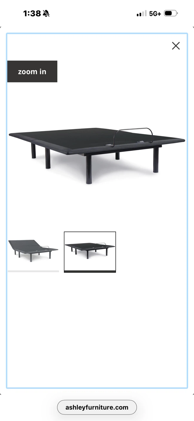 Ashley Furniture Queen Adjustable Bed Base - photo 2