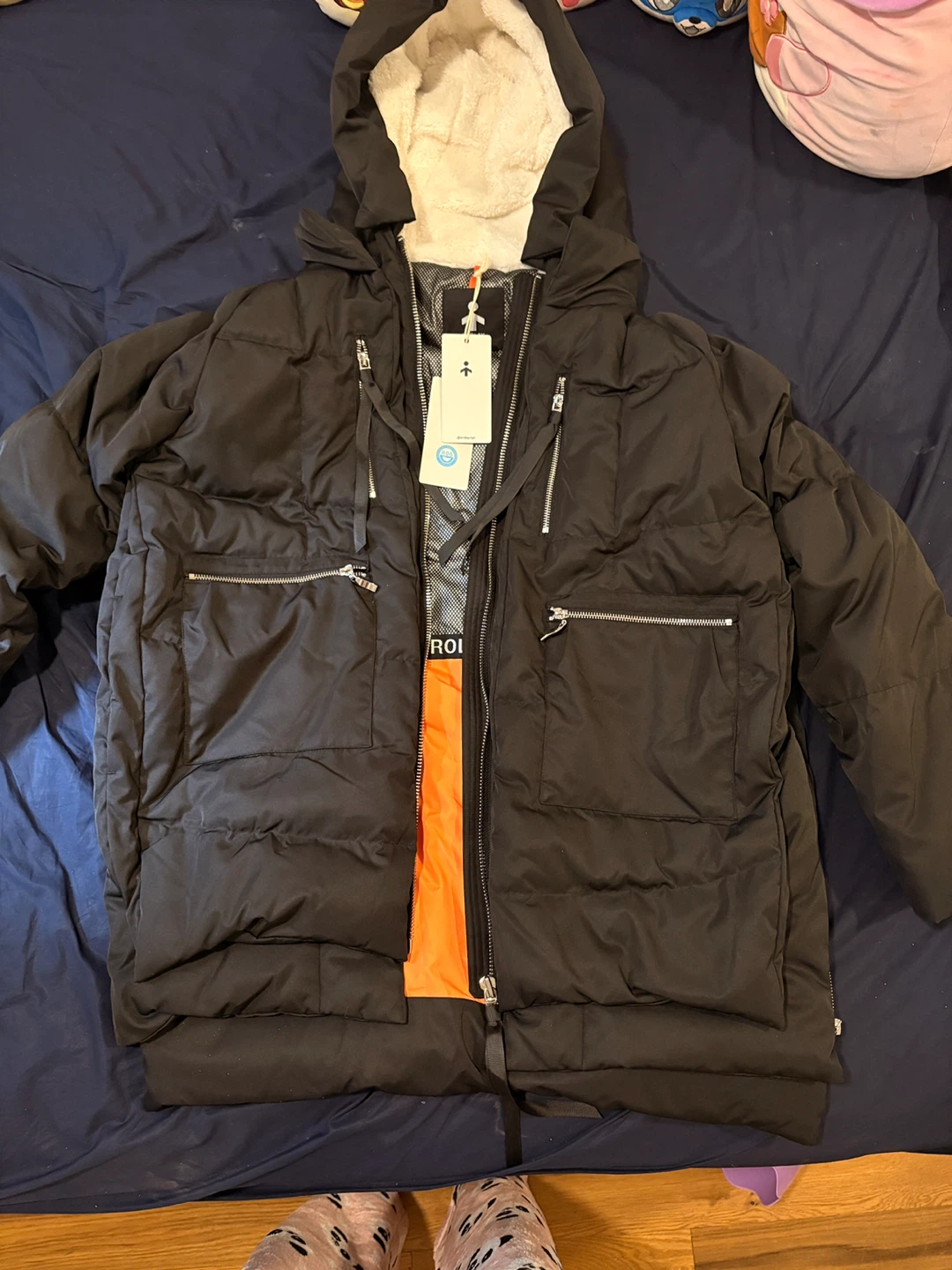 Orolay Thickened Down Jacket Black XL - photo 3