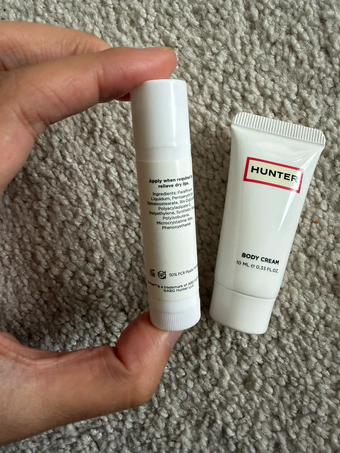 Hunter Lip Balm and Body Cream Set - photo 2