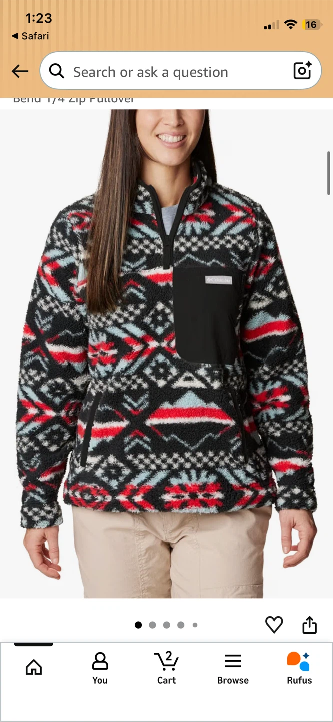 Columbia Fleece 1/4 Zip Pullover - photo 3
