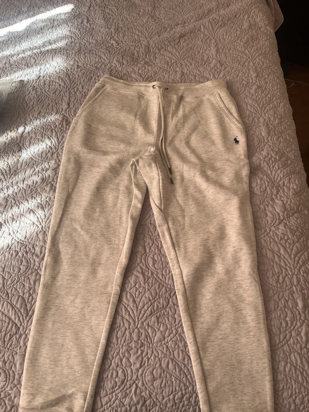 Polo Ralph Lauren Light Grey Heather Joggers - photo 4