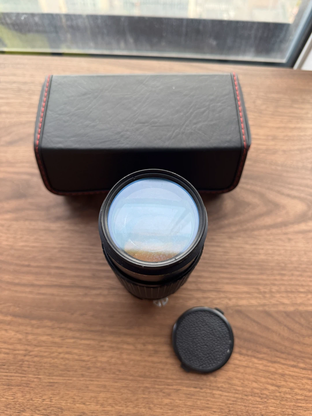 Vintage Makinon MC 80-200mm f/4.5 Zoom Lens + Case - photo 3