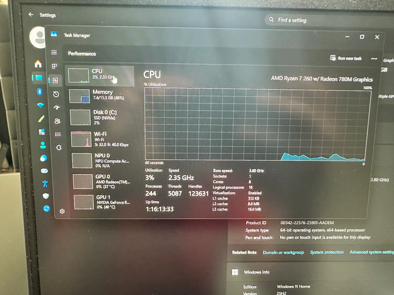 Laptop Gaming Lenovo Legion 5 15AHP10 - photo 4