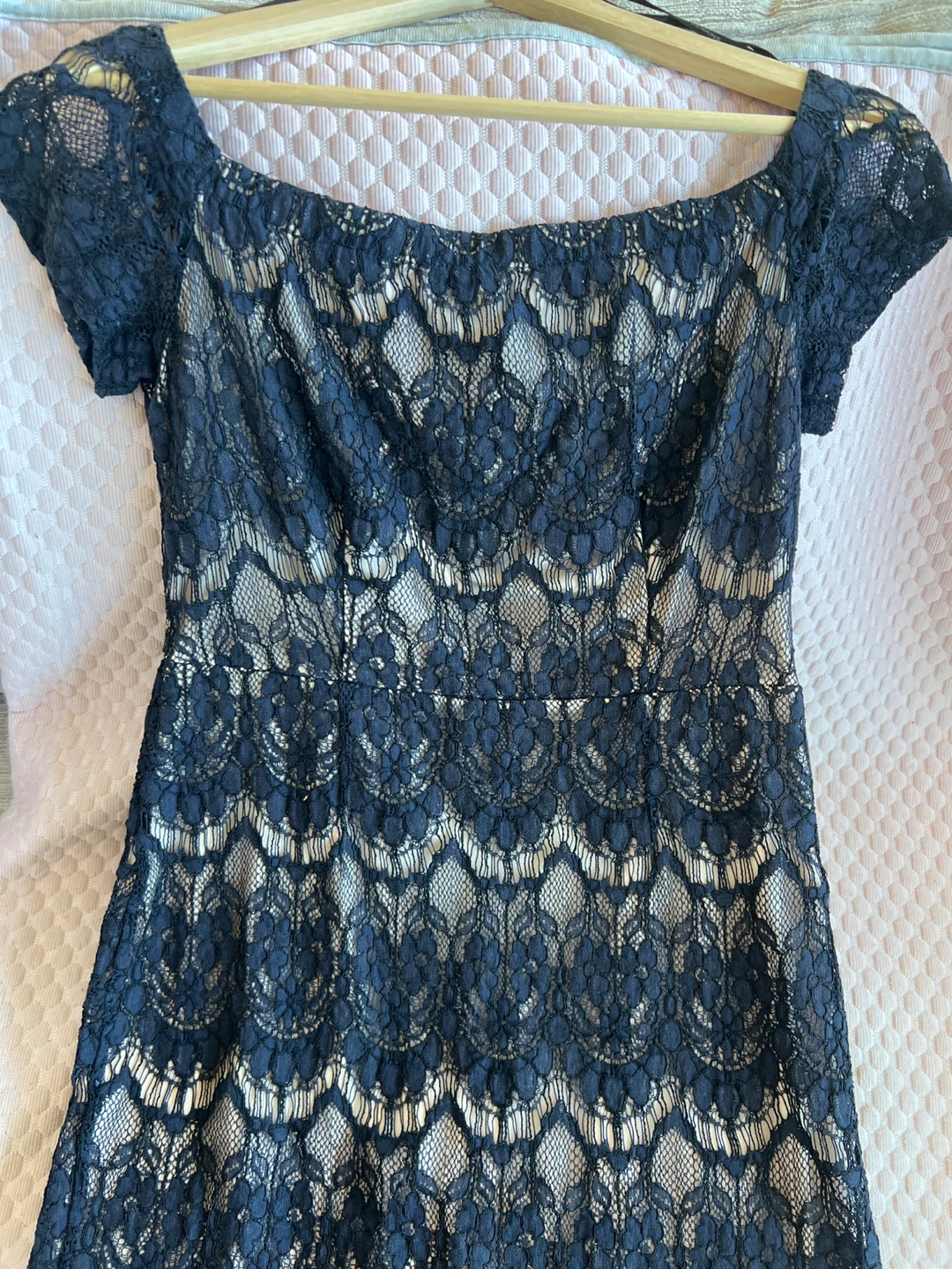 Dorothy Perkins Navy Lace Dress - photo 2