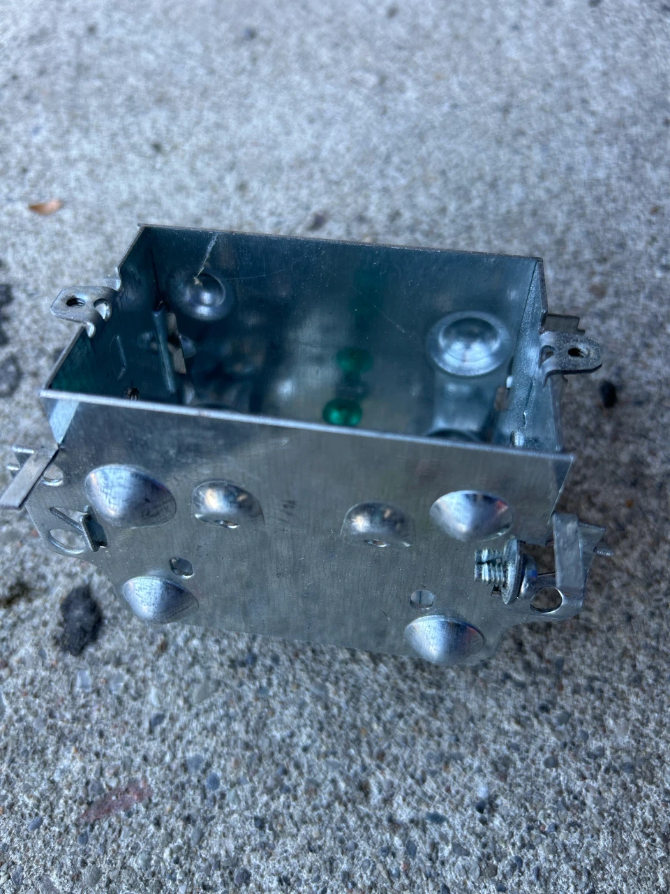 Single Gang Electrical Junction Box