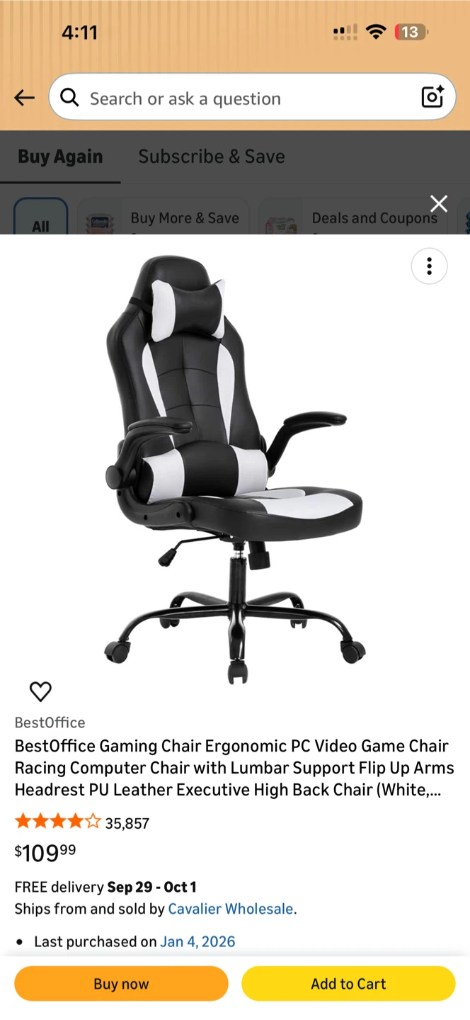 Ergonomic Gaming Chair - photo 2