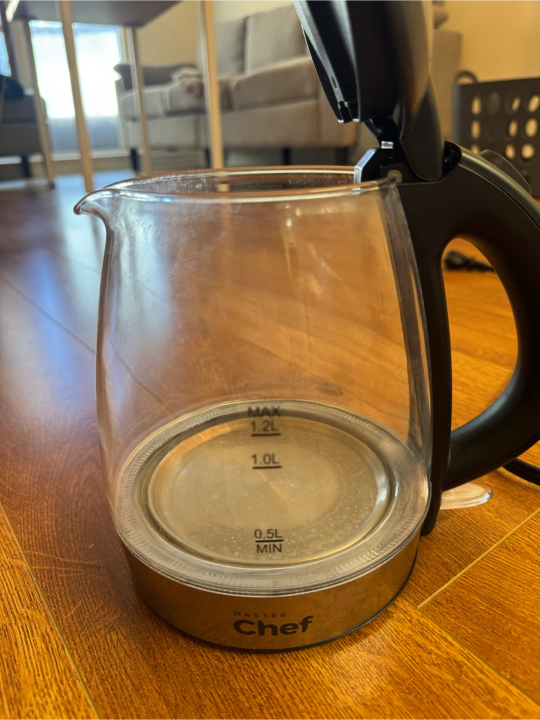 Master Chef Glass Electric Kettle 1.2L - photo 2