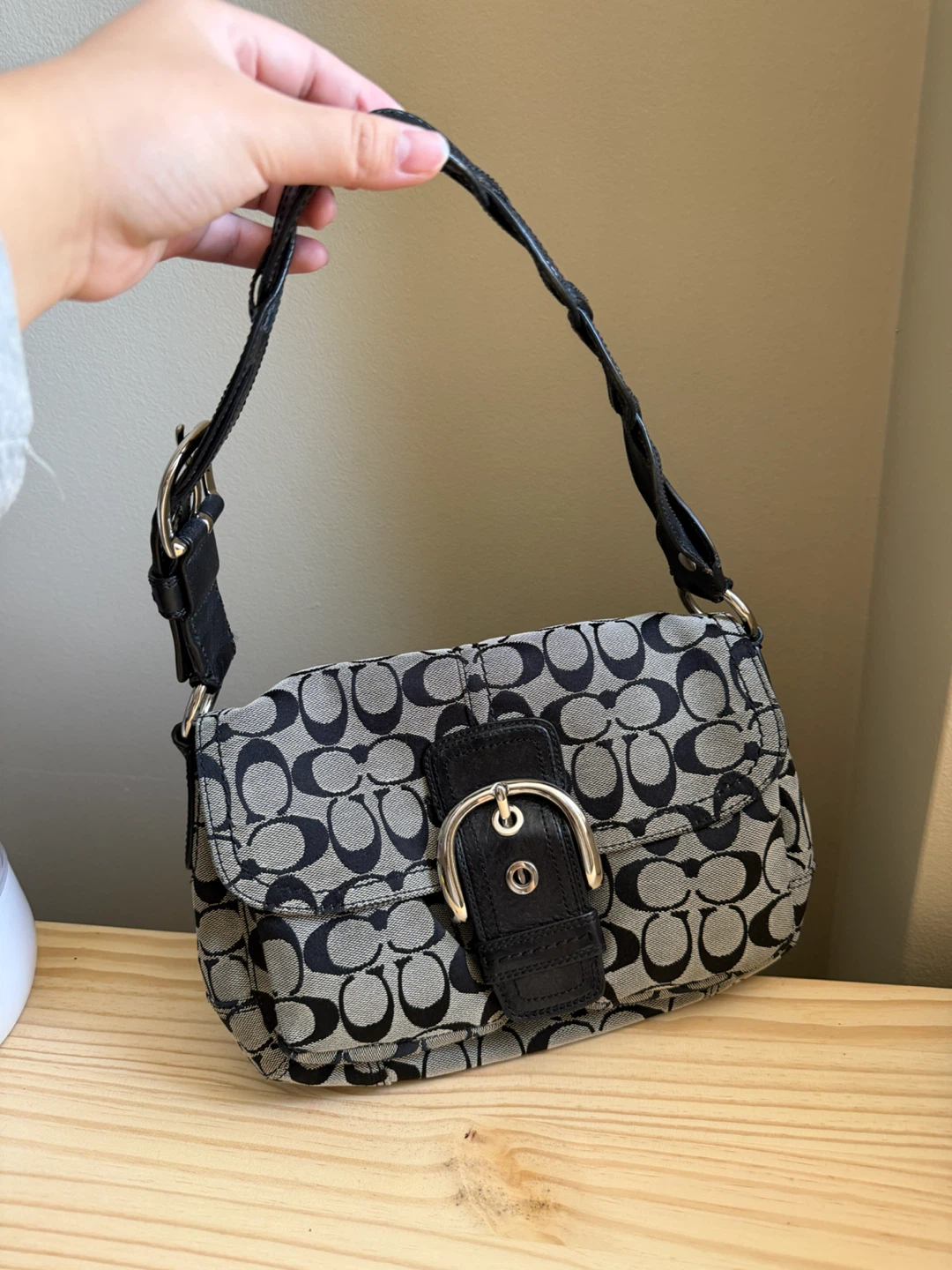 Vintage Coach Soho Black