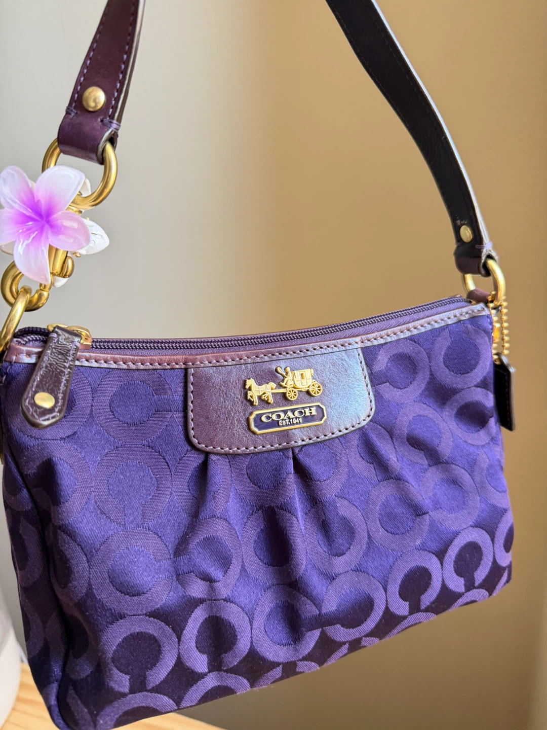 Vintage Coach Madison Purple - photo 2