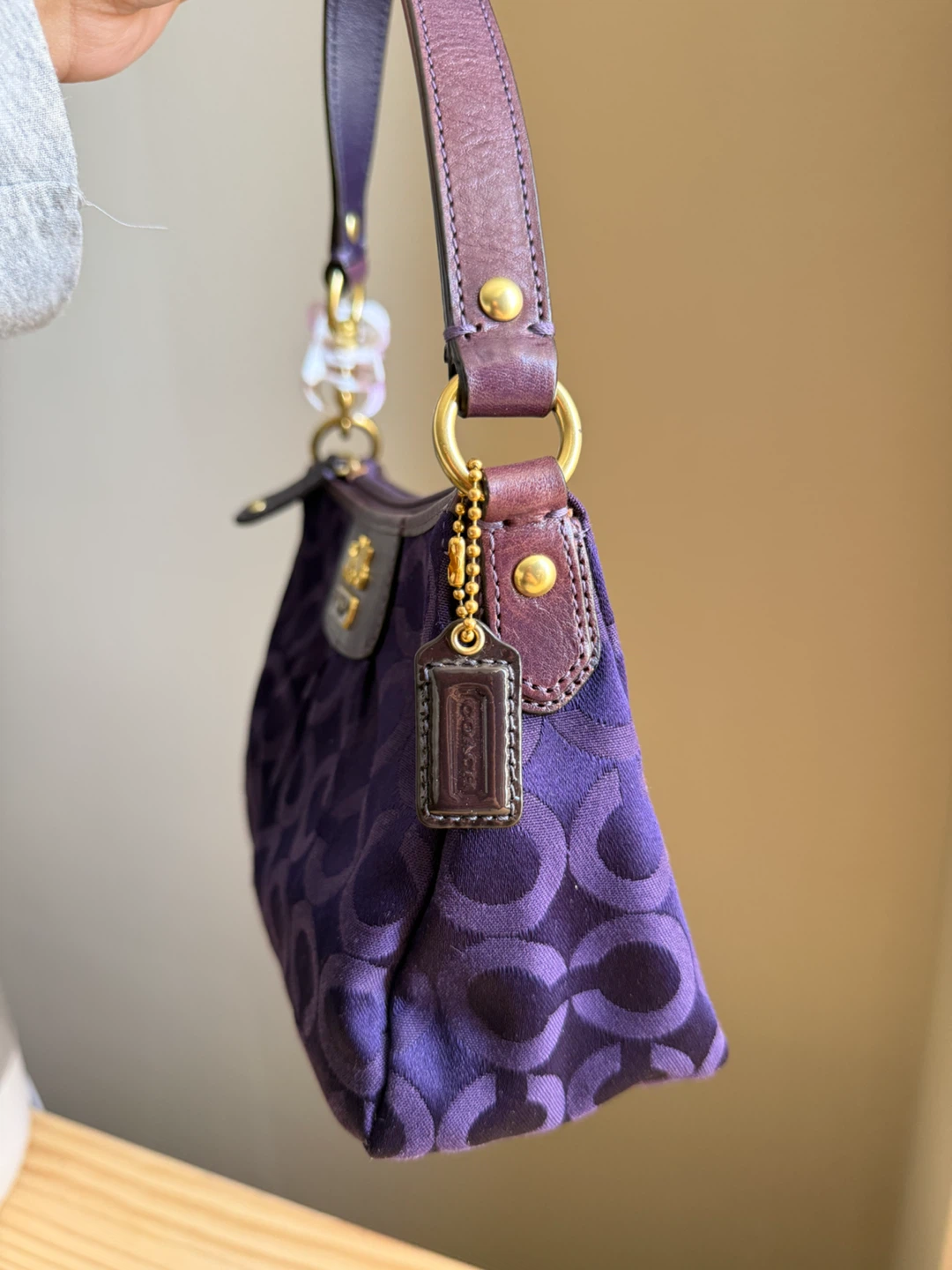 Vintage Coach Madison Purple - photo 3