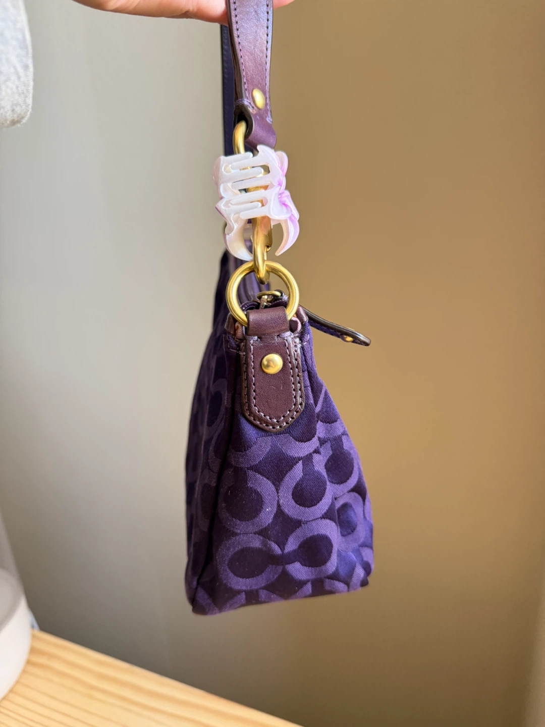 Vintage Coach Madison Purple - photo 4