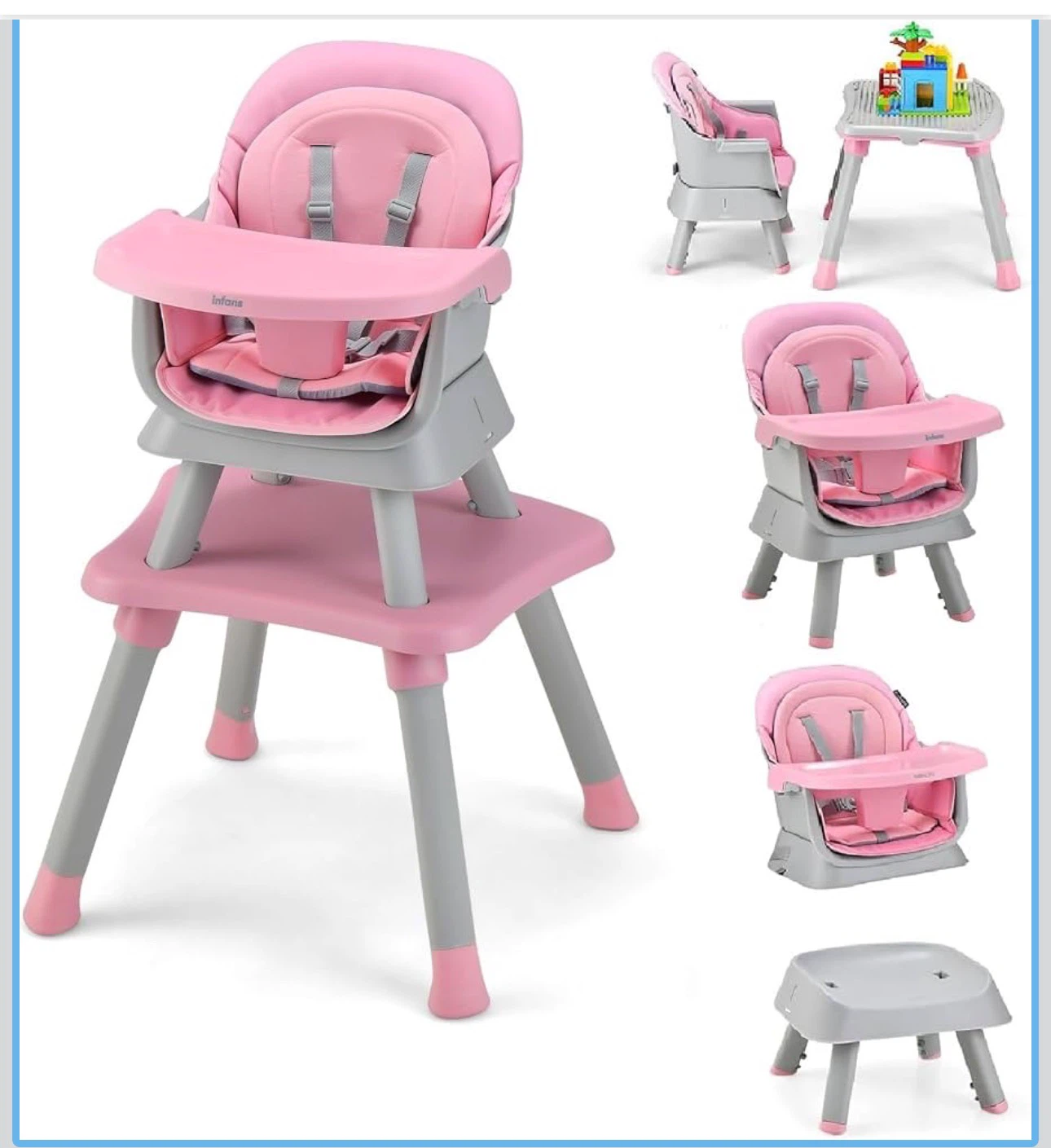 Infans Baby High Chair and Table Set