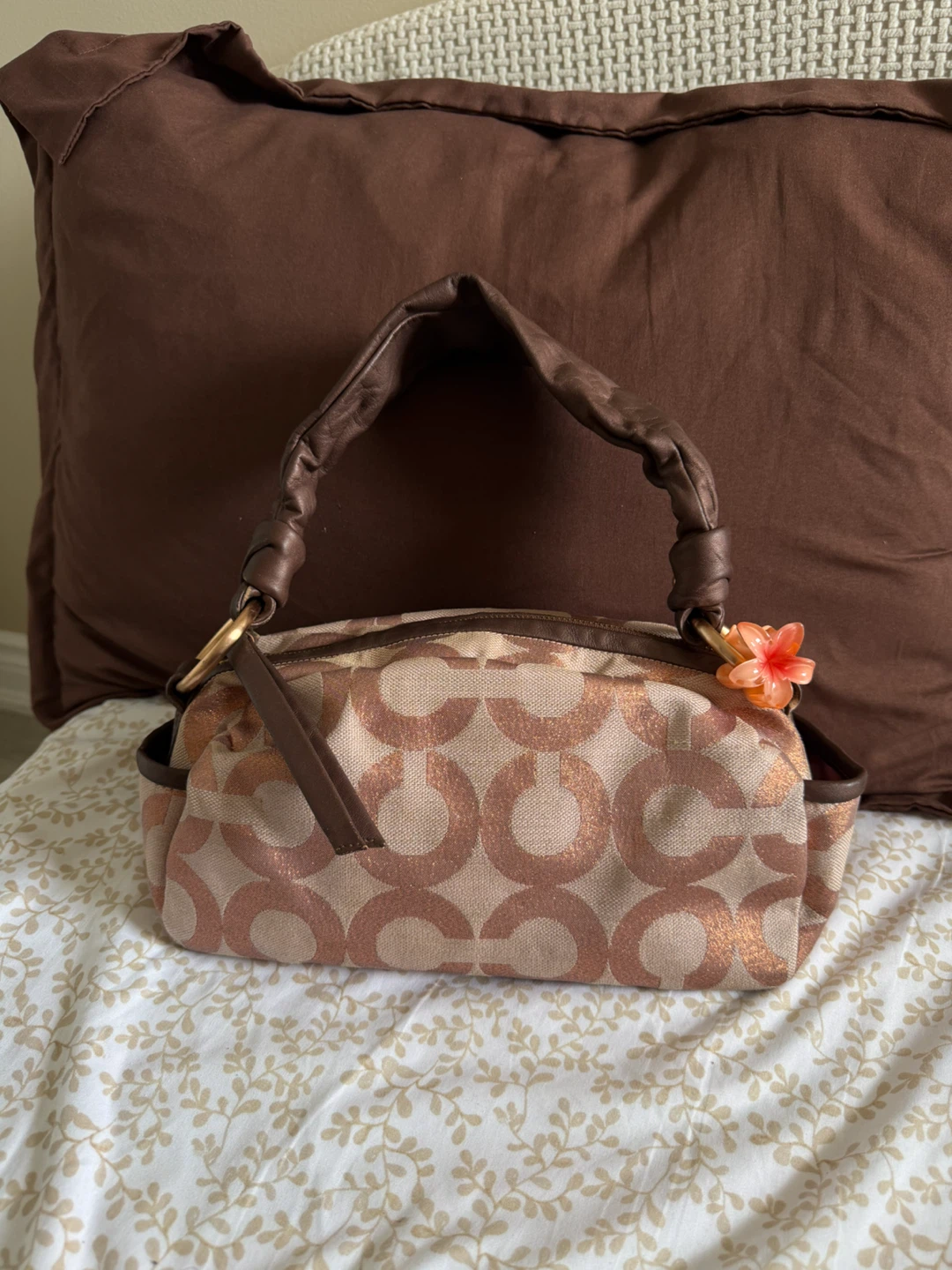 Vintage Coach Parker Rose gold