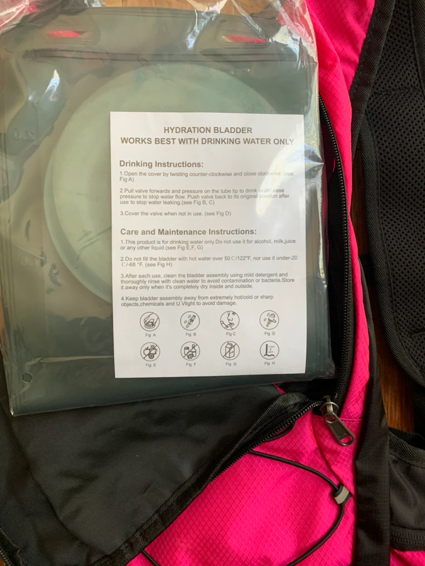 New Tonitrus Hydration Pack - Pink - photo 2