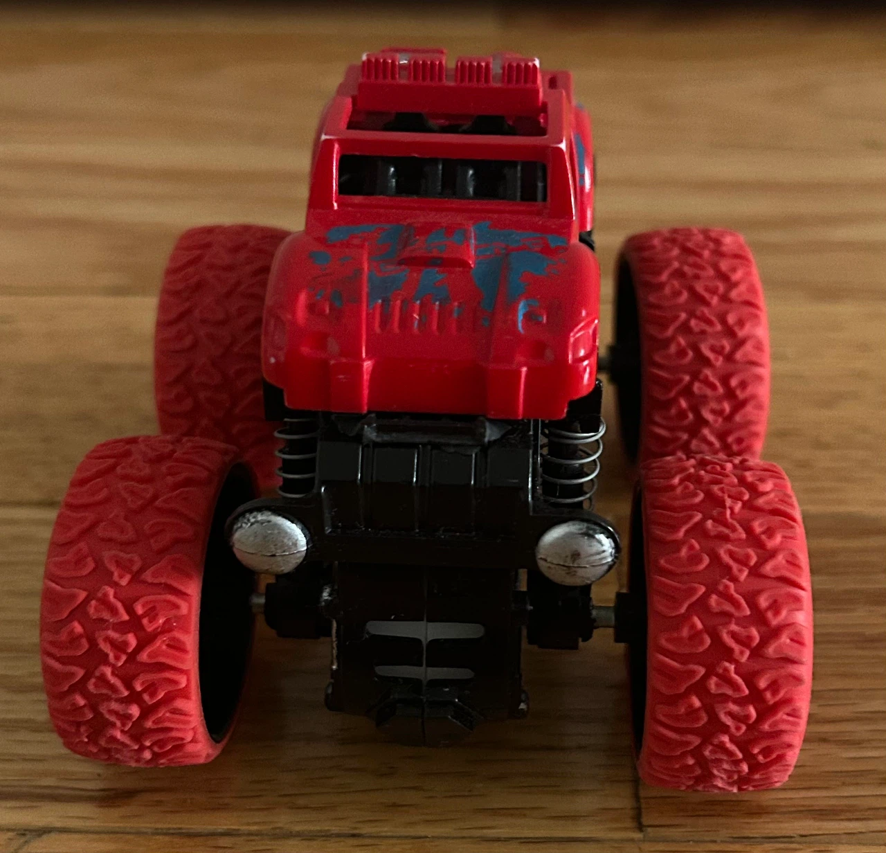 Red Monster Truck Toy