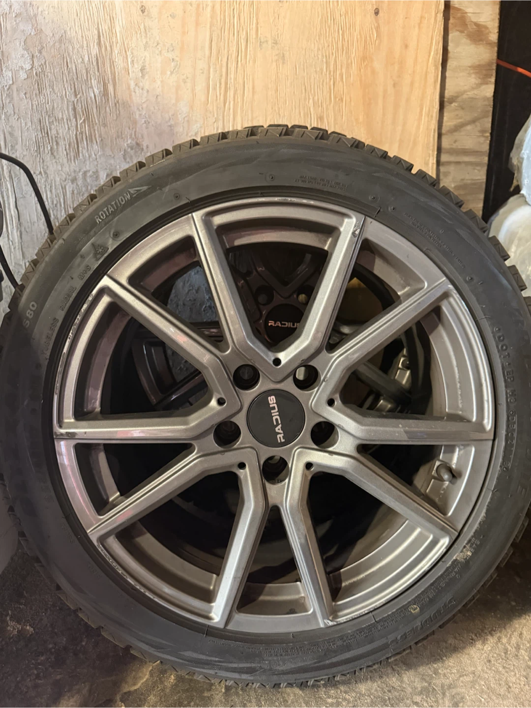 Bridgestone Studless Tires with Radius Wheels - photo 3