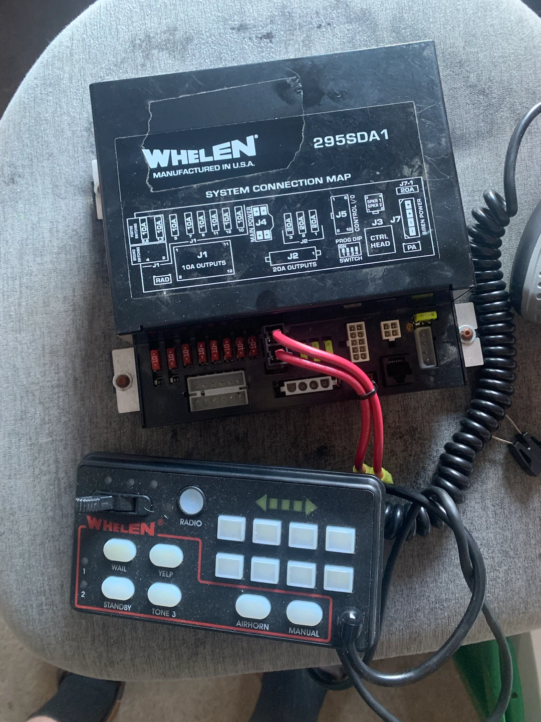 Whelen siren controller