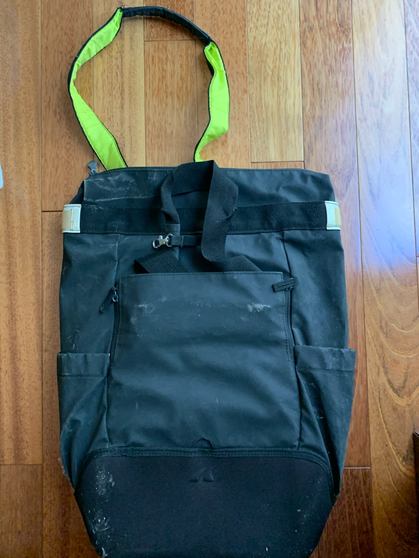 Black Convertible Bike Pannier Backpack - photo 2