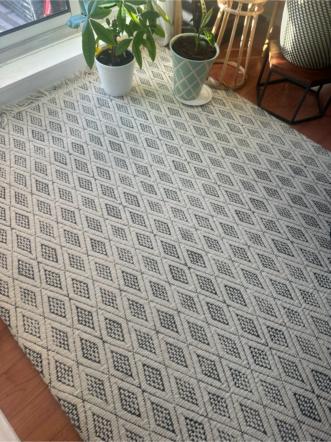 Dynamic Rugs Lola Ivory Charcoal Rug