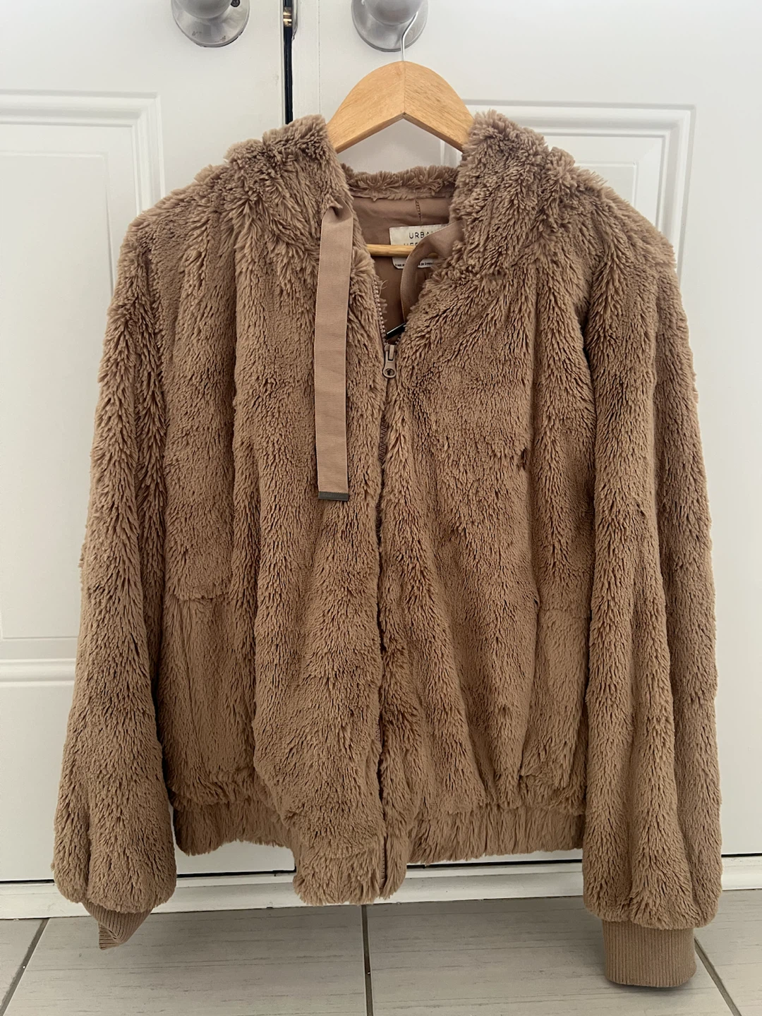Urban Heritage Faux Fur Zip Hoodie