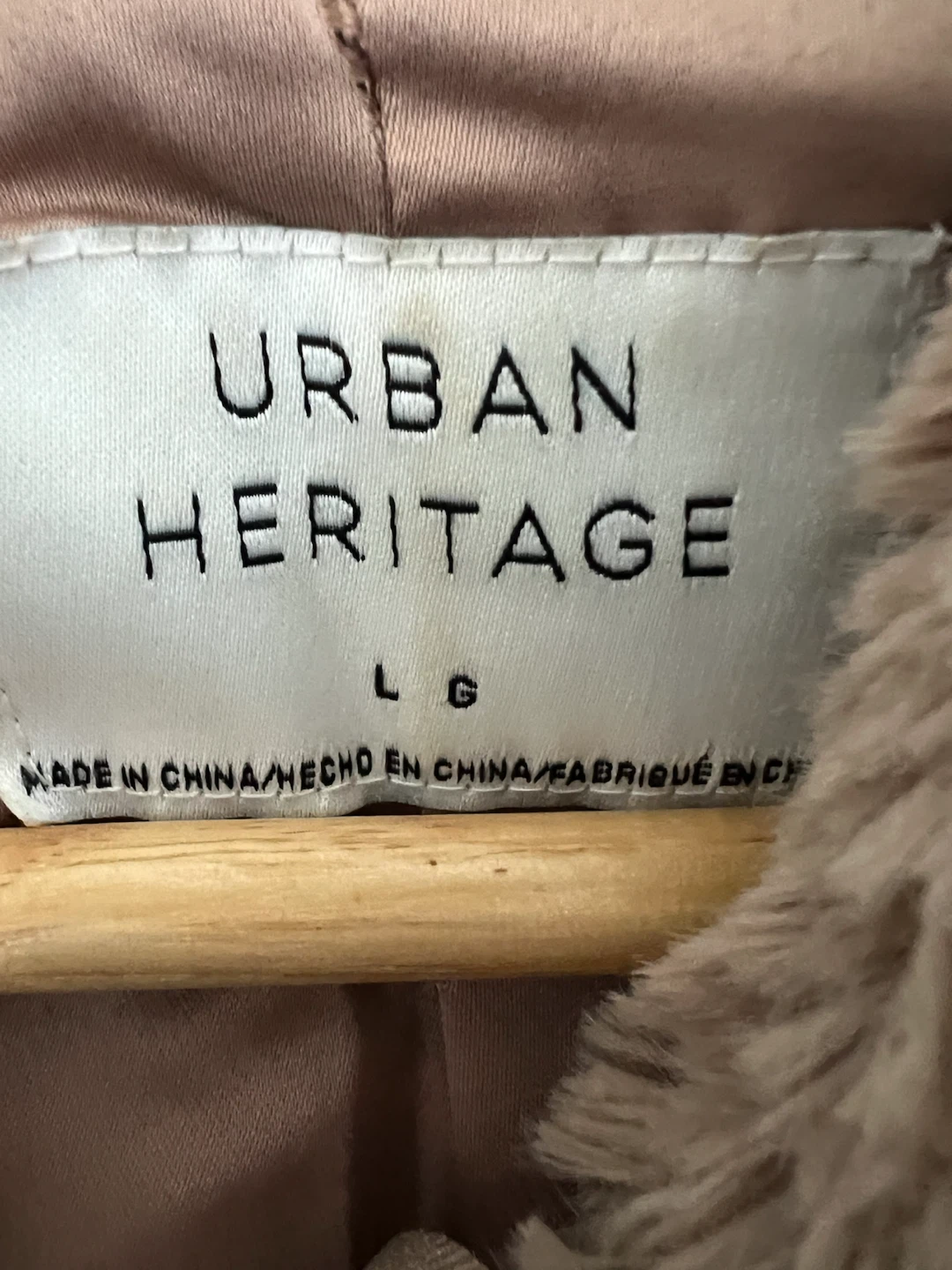 Urban Heritage Faux Fur Zip Hoodie - photo 2
