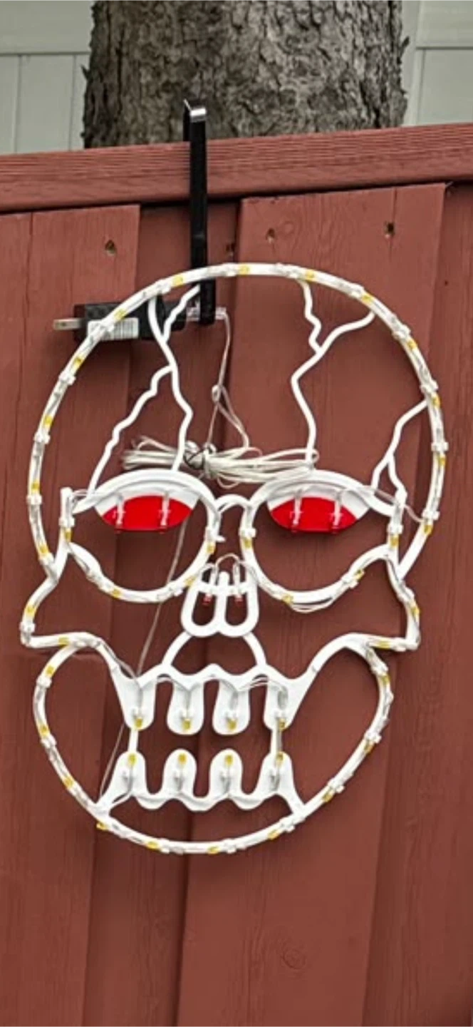 Set of 3 LED Halloween wall decorations