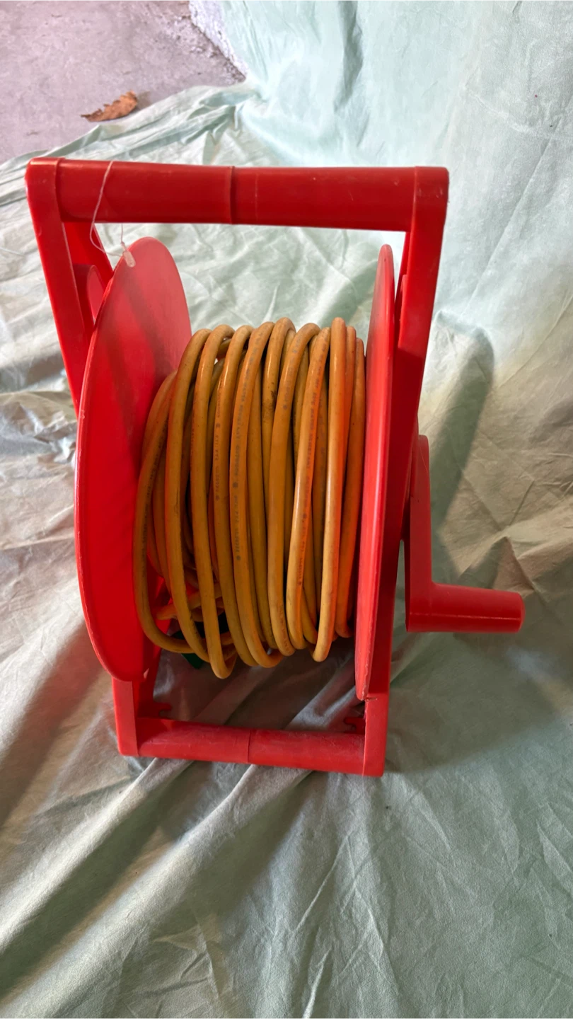 Extension Cord with Storage Reel