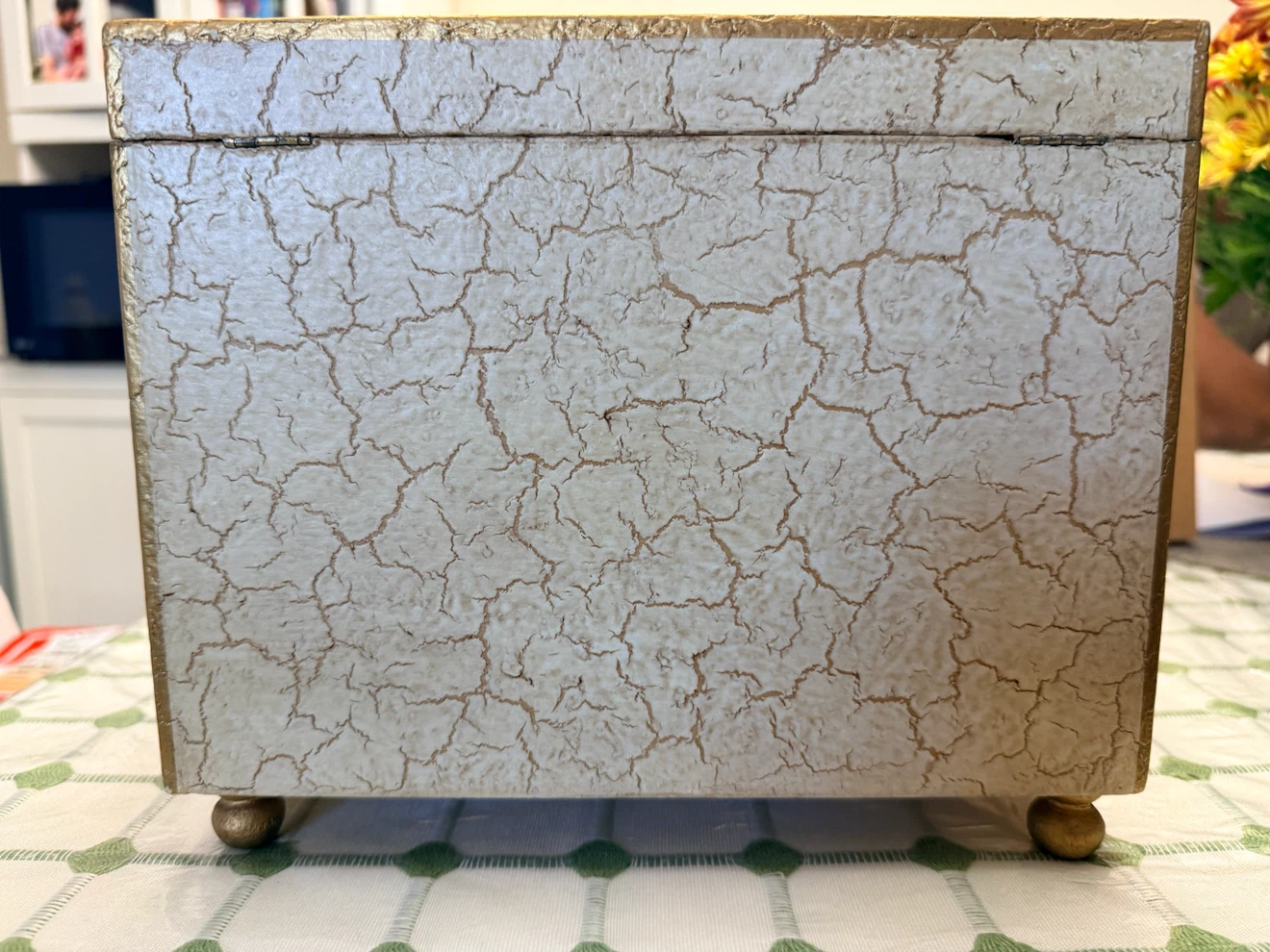 Vintage-Style Decorative Wood Jewelry Box - photo 4