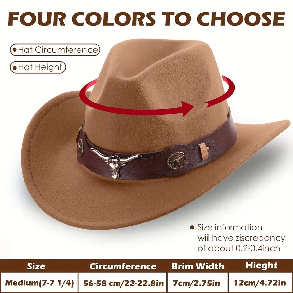 Western Style Cowboy Hat - photo 2