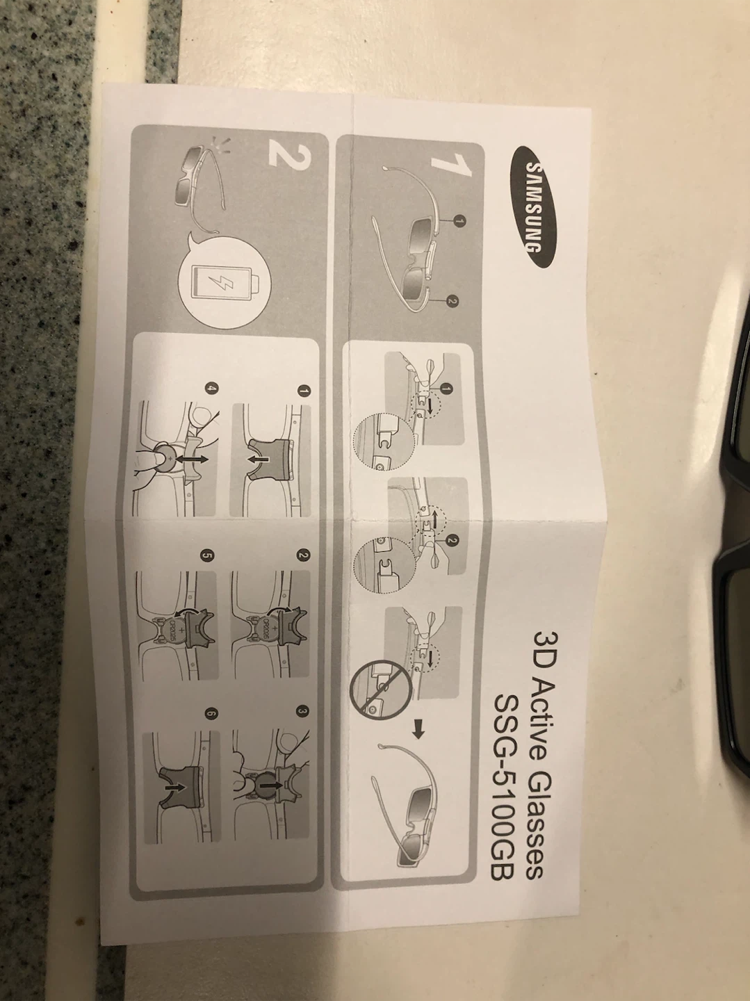 Samsung 3D Active Glasses SSG-5100GB - photo 2