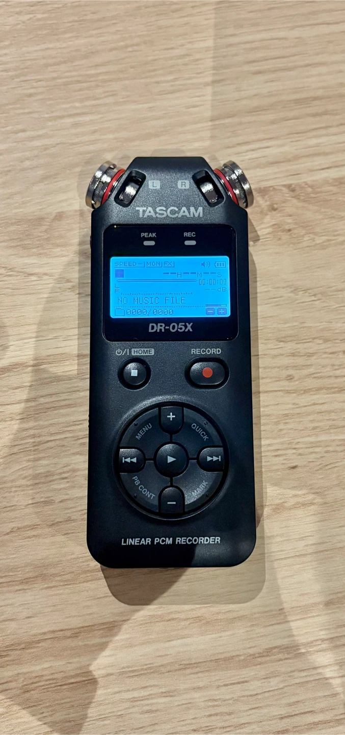 Tascam DR-05X Stereo Digital Audio Recorder