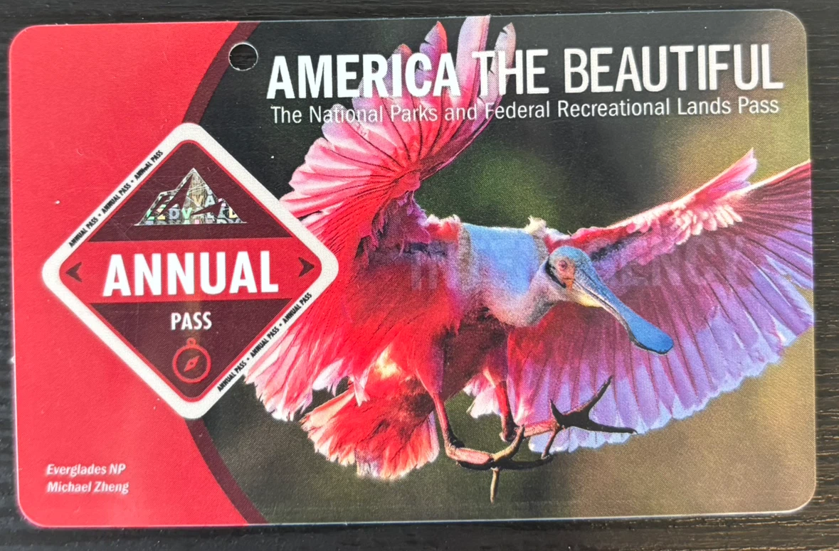 America the Beautiful Annual National Parks Pass