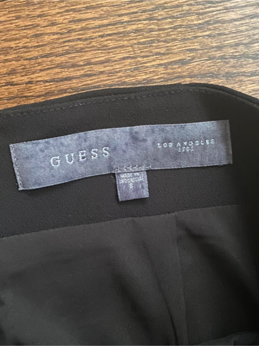 Guess Black Studded Mini Skirt, Size 8 Medium - photo 3