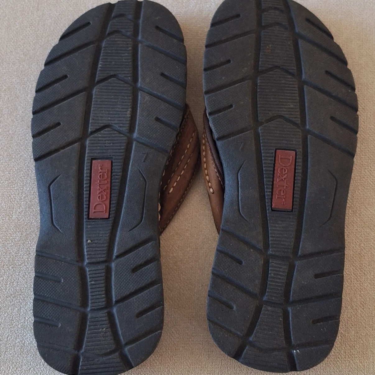 Dexter Brown Flip-Flops - photo 3