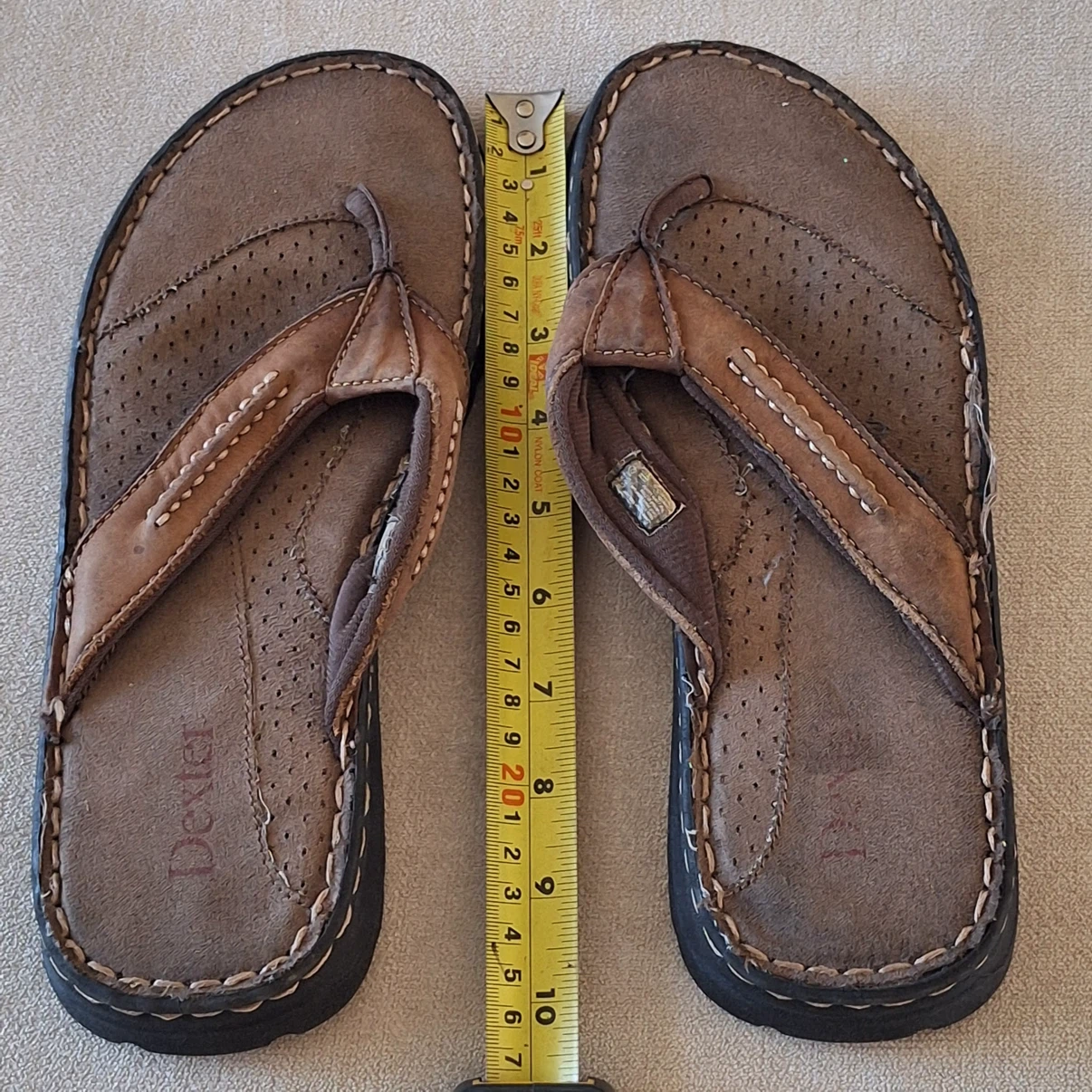 Dexter Brown Flip-Flops - photo 4