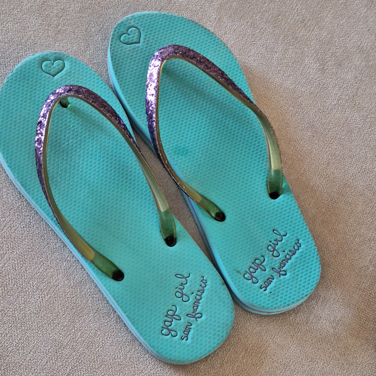 Gap Girl San Francisco Flip Flops