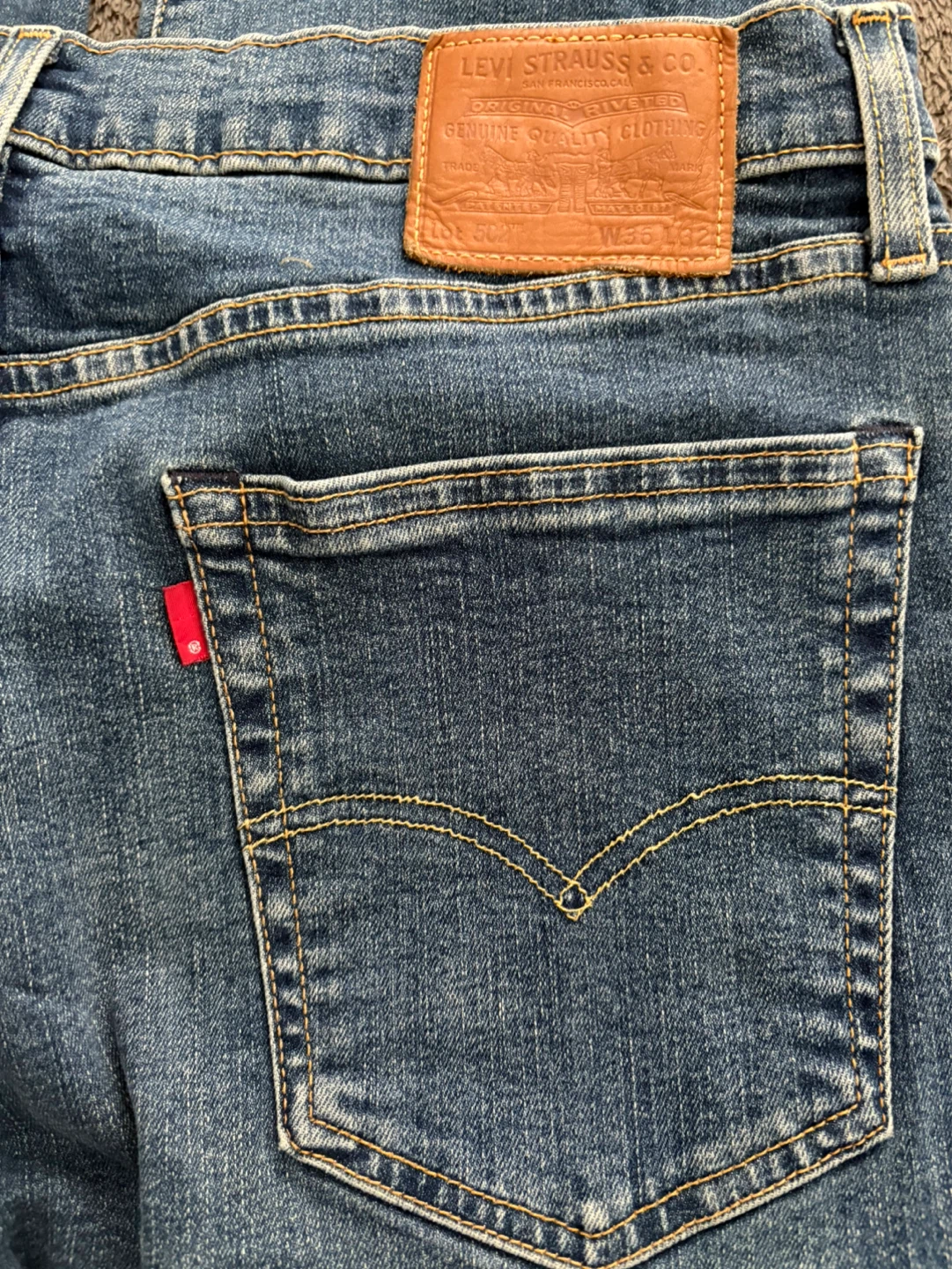 Levi's 502 Jeans W36 L32 - photo 5