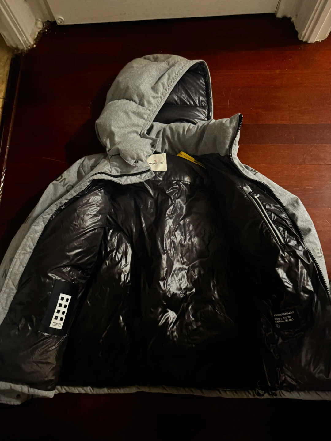 Moncler Fragment Hiroshi Fujiwara Puffer Jacket Size 5 - photo 3
