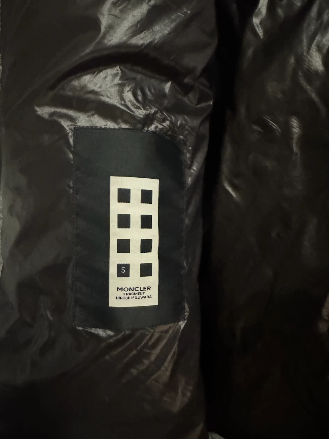 Moncler Fragment Hiroshi Fujiwara Puffer Jacket Size 5 - photo 4