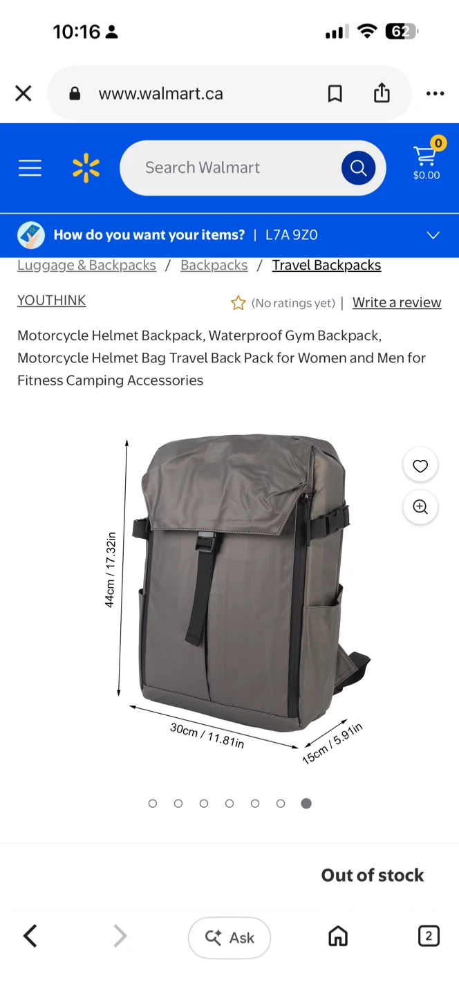 Gxwwm Waterproof Travel Backpack - photo 3