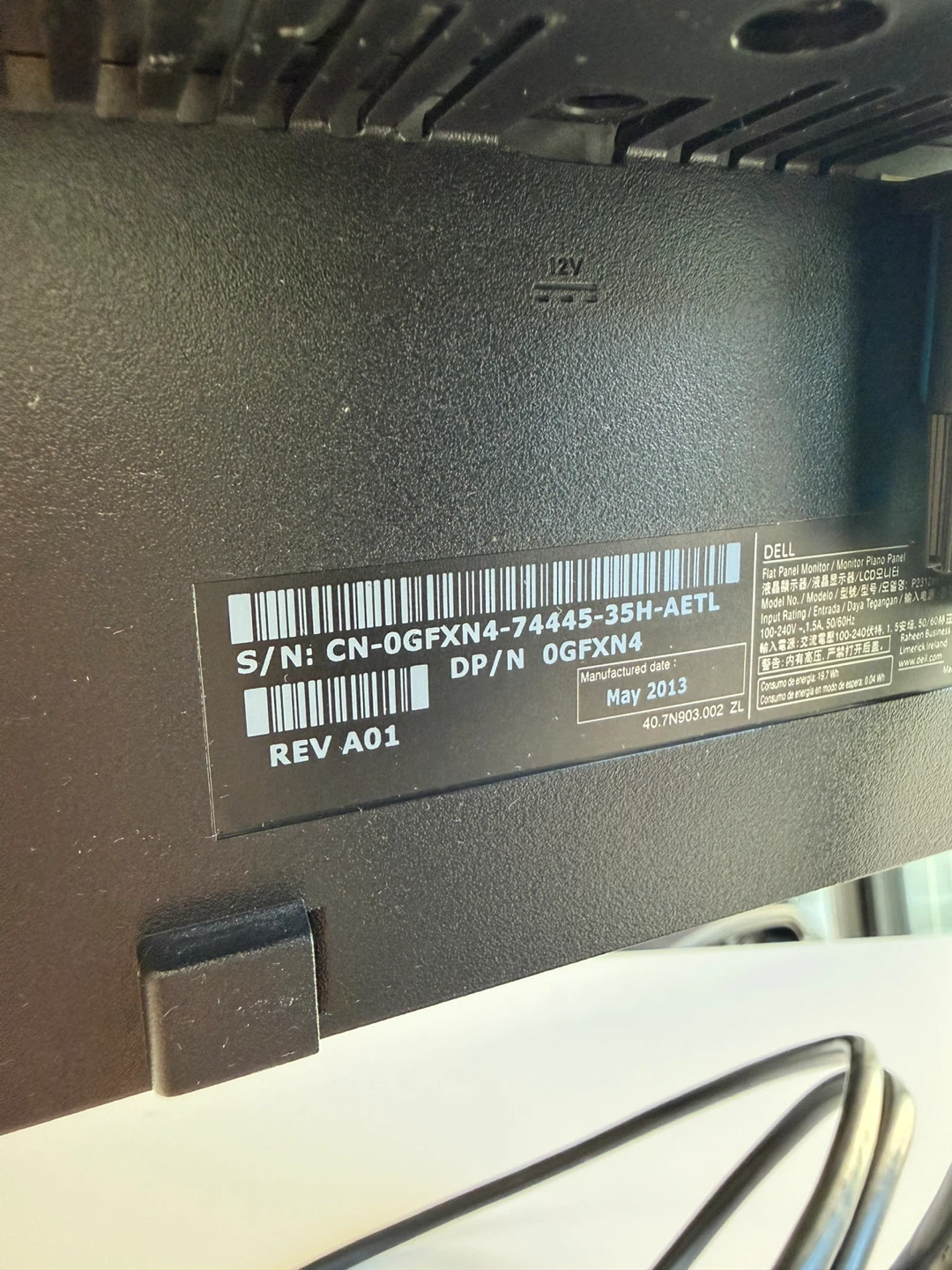 Dell P2312H Flat Panel Monitor - photo 3